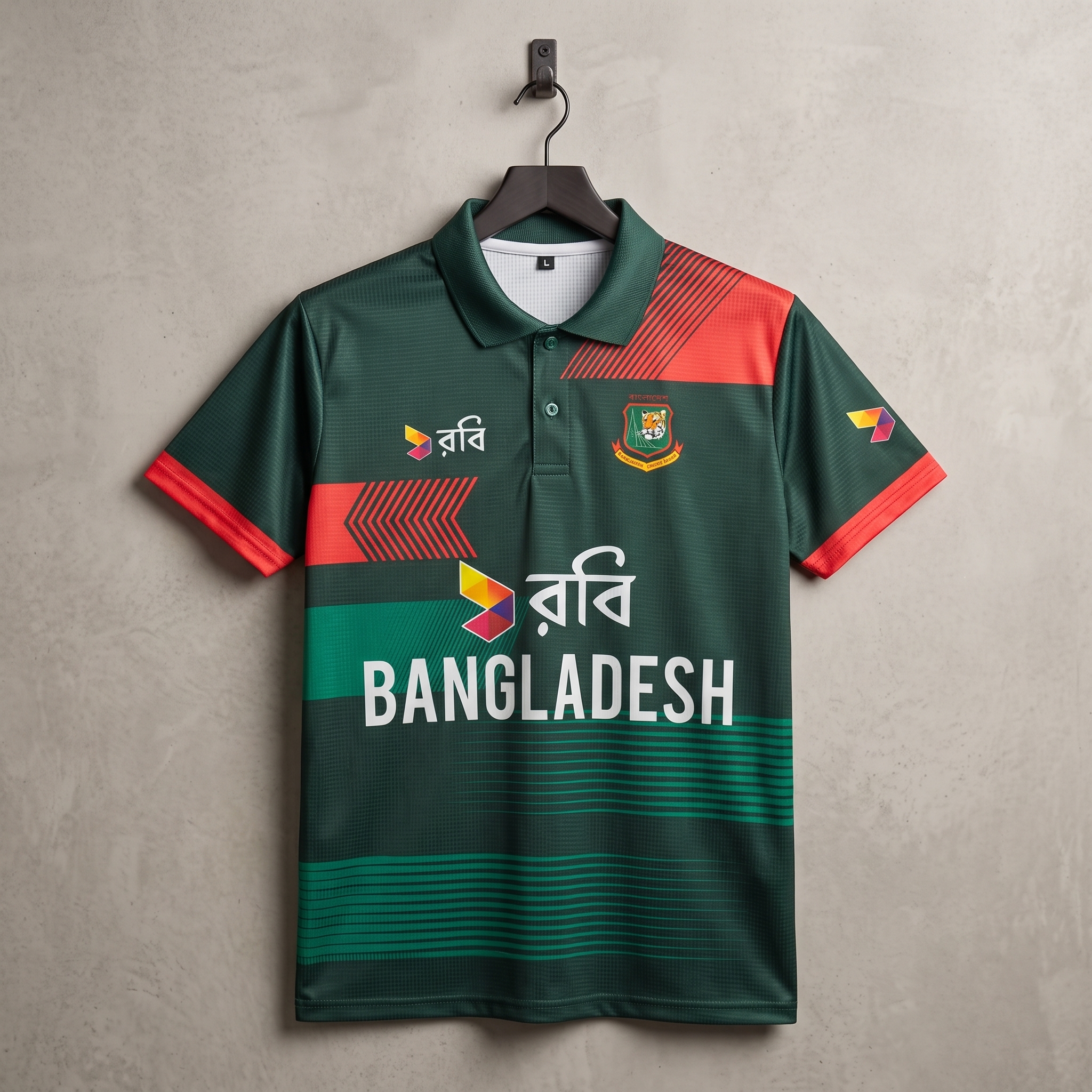 Fan edition Bangladesh cricket team ODI Jersey 26-27