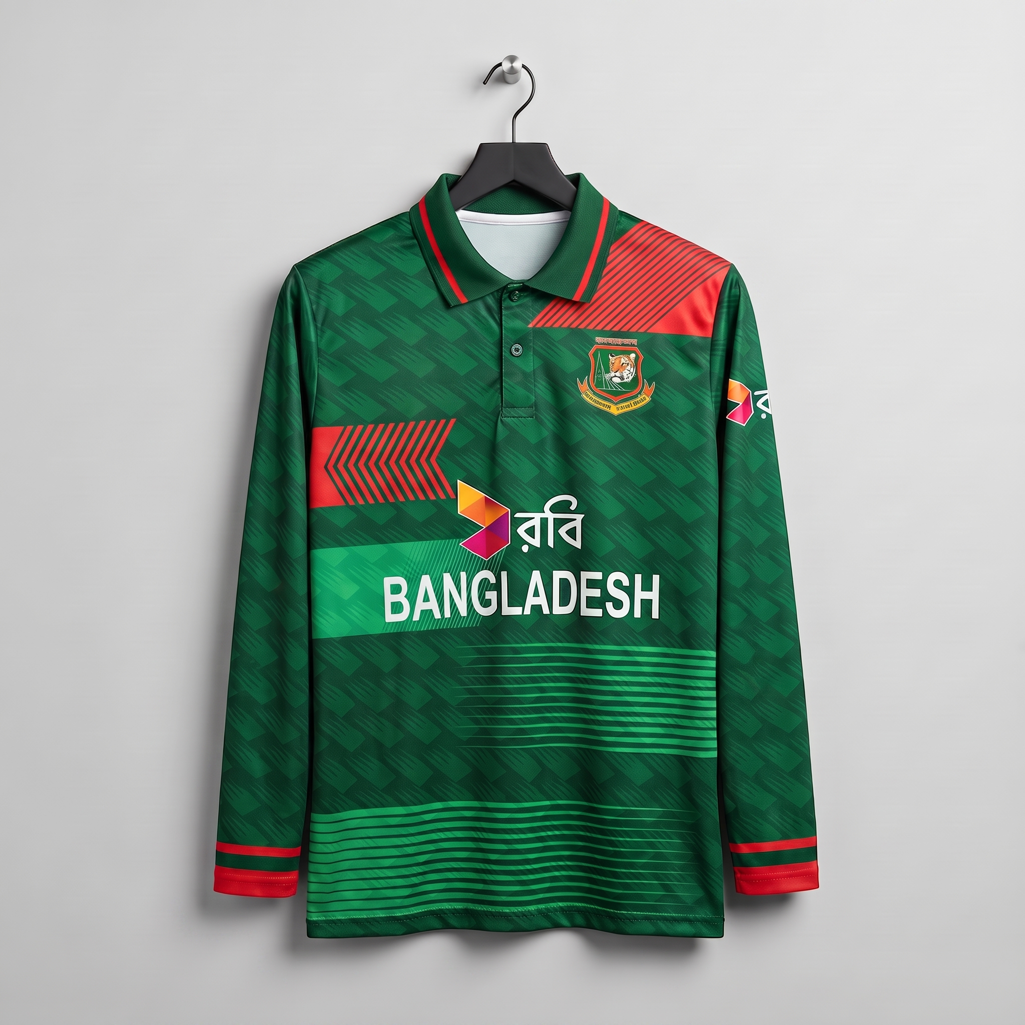 Bangladesh cricket team ODI Jersey 26-27 full sleven