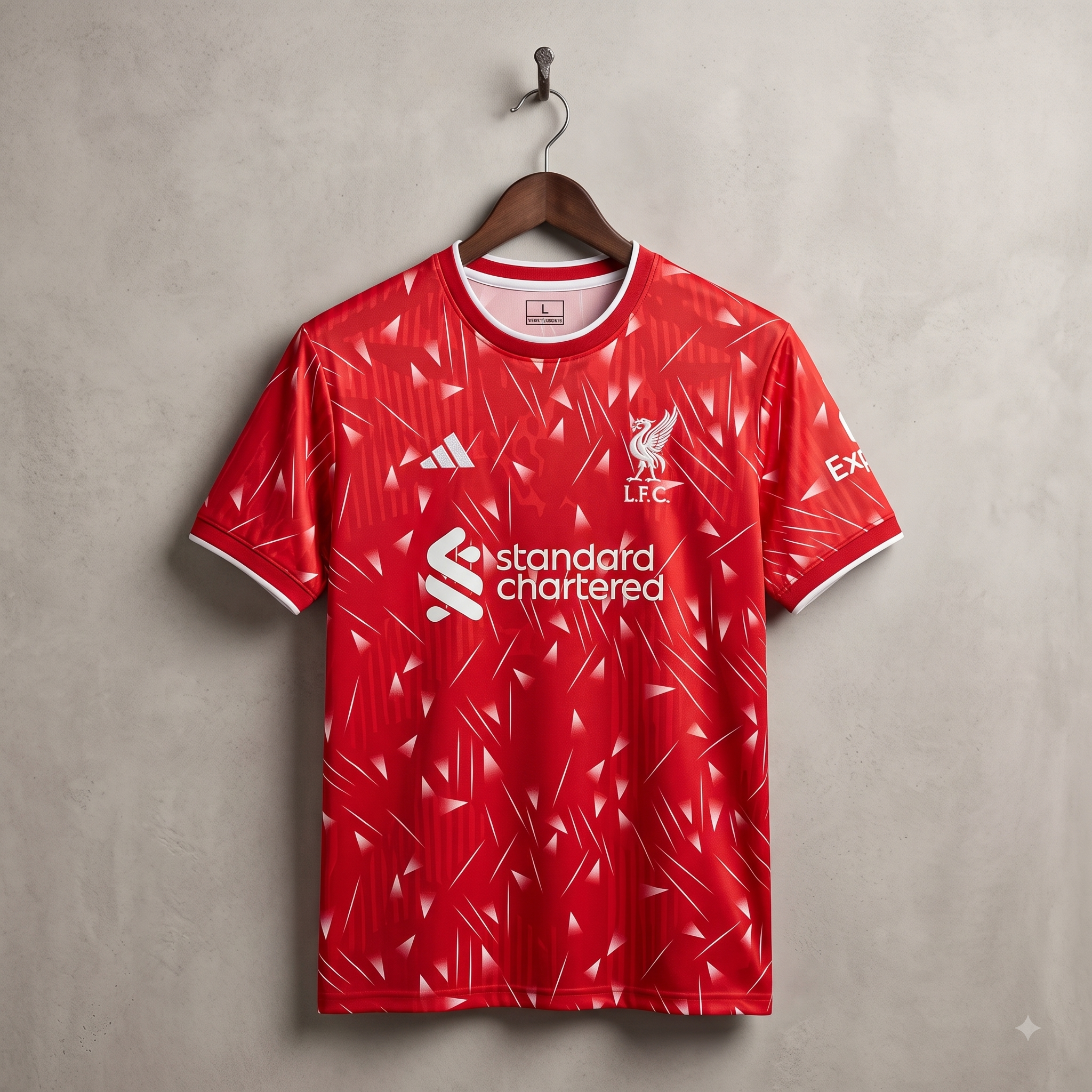 Liverpool home jersey 26-24