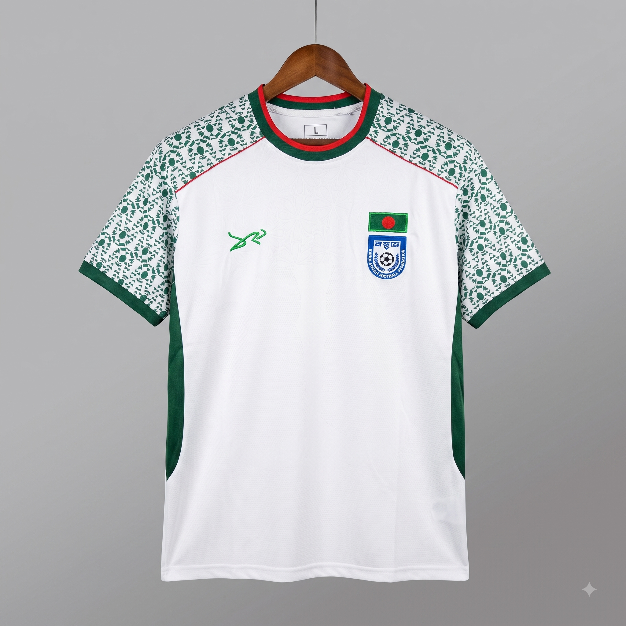 Bangladesh football team home jersey 25-26
